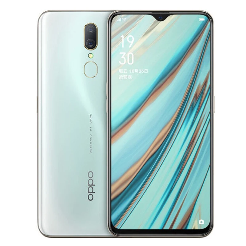 OPPO-F11 Smartphone, Global Firmware, Telefone Usado, 4020mAh Bateria, CPU, Helio P70 Câmera Traseira, 16MP, Desbloqueio de Impressão Digital Traseira