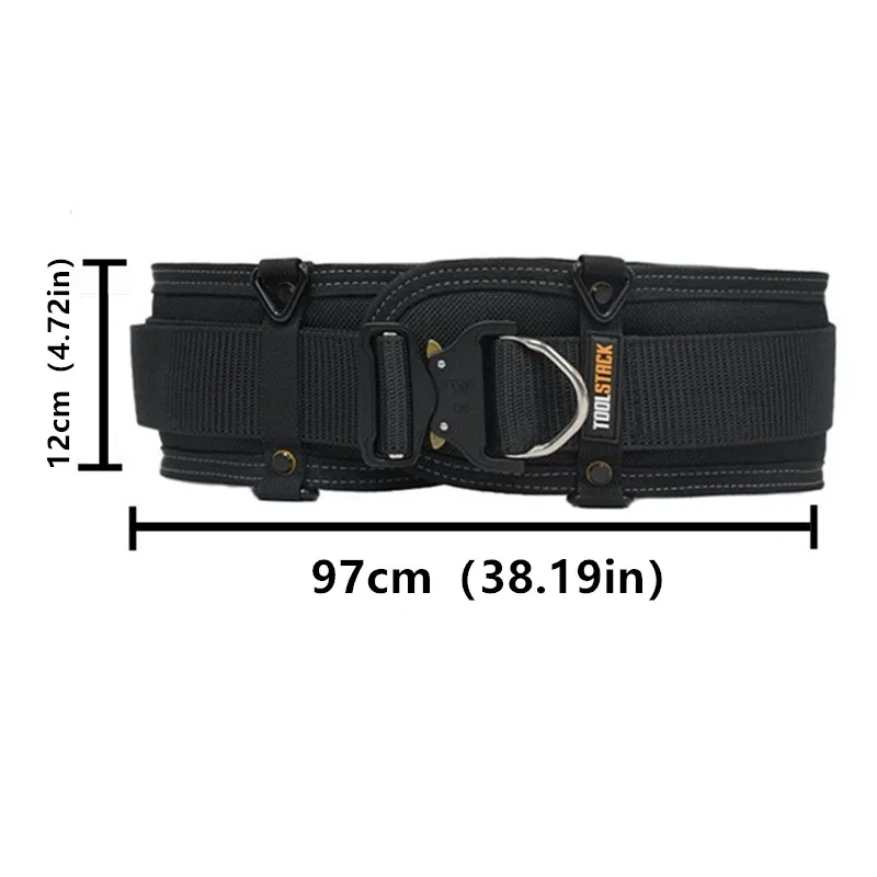 TOOLSTACK Heavy Tool Belt&Construction Strap Set Widened And Thickened Working Belt Universal Construction Shoulder Strap