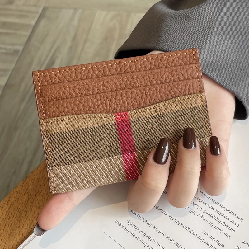 Luxury Design Wallets for Women Multi-Function Card Holder PU Leather Female Small Card Bag Short Women's Purse