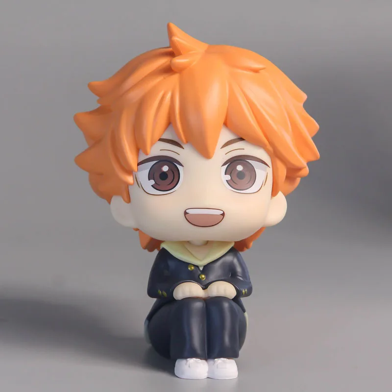Figure Anime Haikyuu Shoyo Hinata Action Figures PVC Tobio Kageyama Giocattoli per bambini Collezionista Haikyu Modello Regali di compleanno