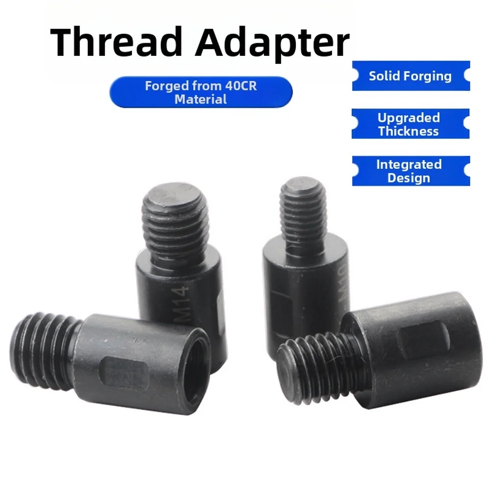 Angle Grinders For Multiple Application Scenarios. M10- For M14 4pcs Thread Adapter Converter For Angle Grinder Drill Bit Shank