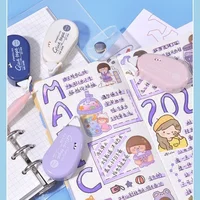 6m*6mm Double Sided Adhesive Dots Glue Tape DIY Scrapbooking Collage Photo Album School Stationery Supplies Roller Tape 6