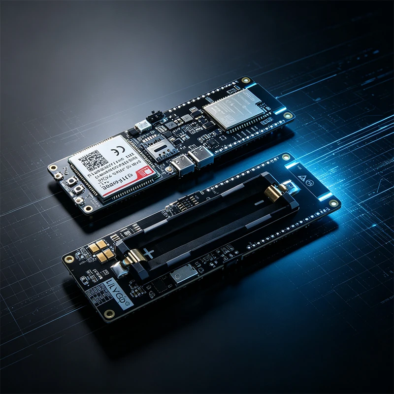 TTGO T‑SIM7600E‑L1C 4G LTE CAT4 USB Dongle ESP32 WiFi Bluetooth Module,18650 Battery Holder Solar Charge IoT Development Board