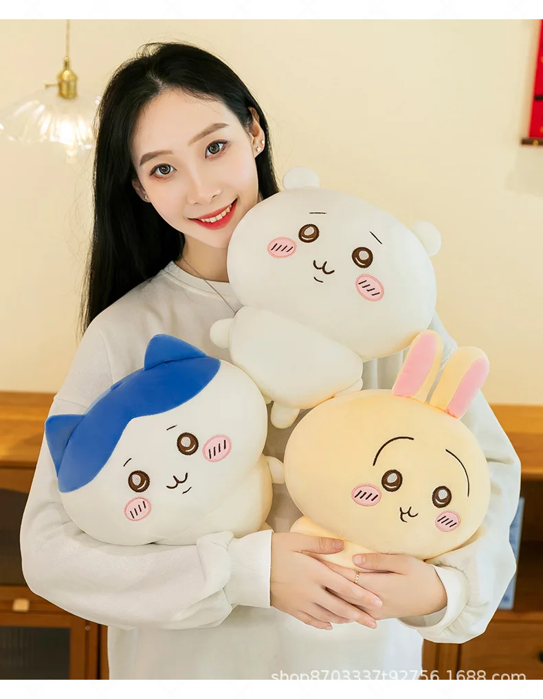 30-70cm Übergroßes Chiikawa Stehendes Niedliches Spielzeug Kawaii Hachiware Usagi Momonga Cartoon-Umarmungskissen Geburtstagsgeschenk für Mädchen – Detail 12