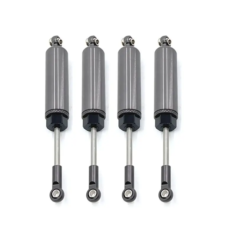 Oil Shock Absorber Damper For Wltoys 104009 12402-A A323 12409 RC Car Metal Replacement Upgrade Parts Accessories ,Titanium