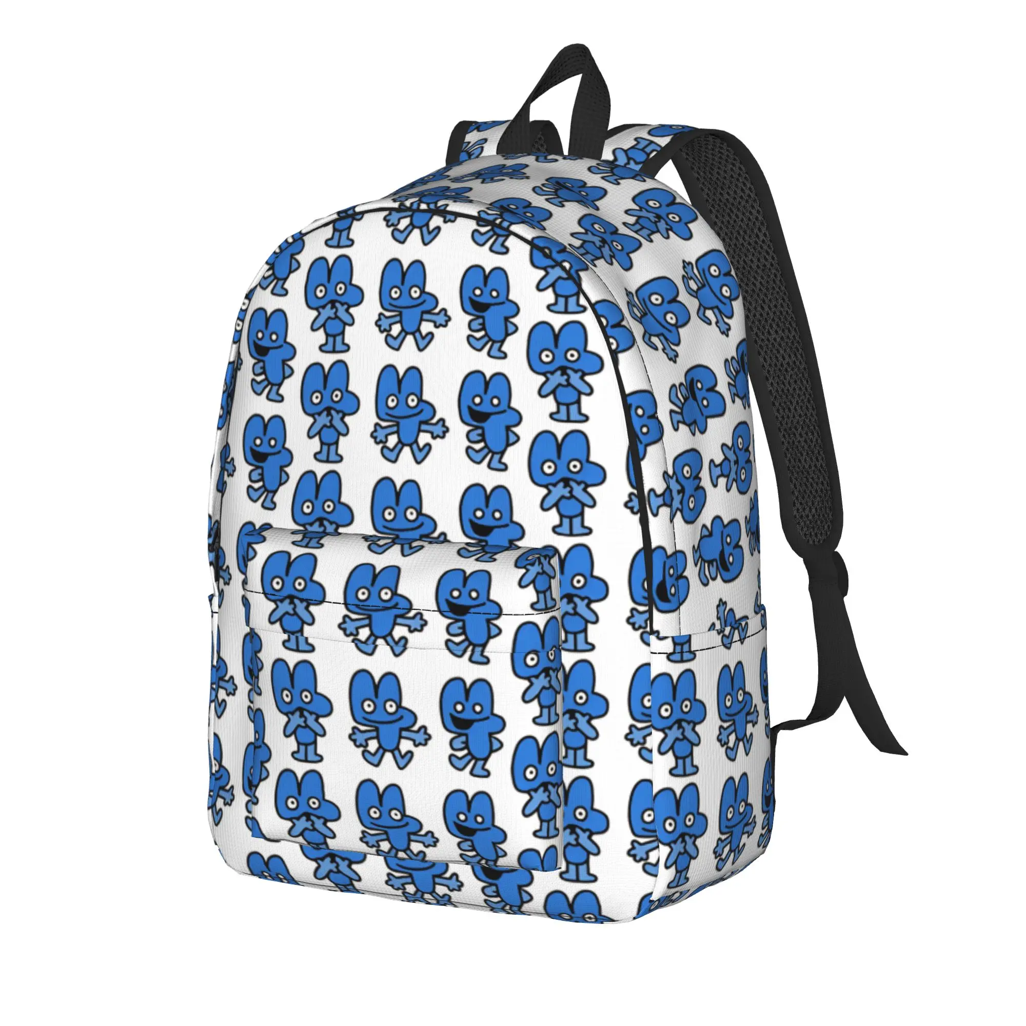 Four  Backpack BFDI Women Men Polyester Cycling Backpacks Print Fashion High School Bags Rucksack