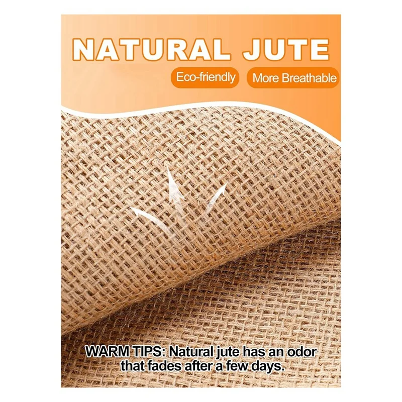 4 шт. сверхпрочные большие мешки из мешковины коричневые 40X24 дюйма утолщенные с веревками 32,8 фута, многоразовые мешки для картофеля