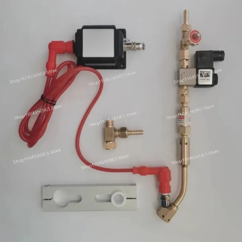 DC 24V CNC Flame Cutting Machine Auto Igniter with Solenoid Valve for Gantry Cutting Torch Automatic Ignition Device