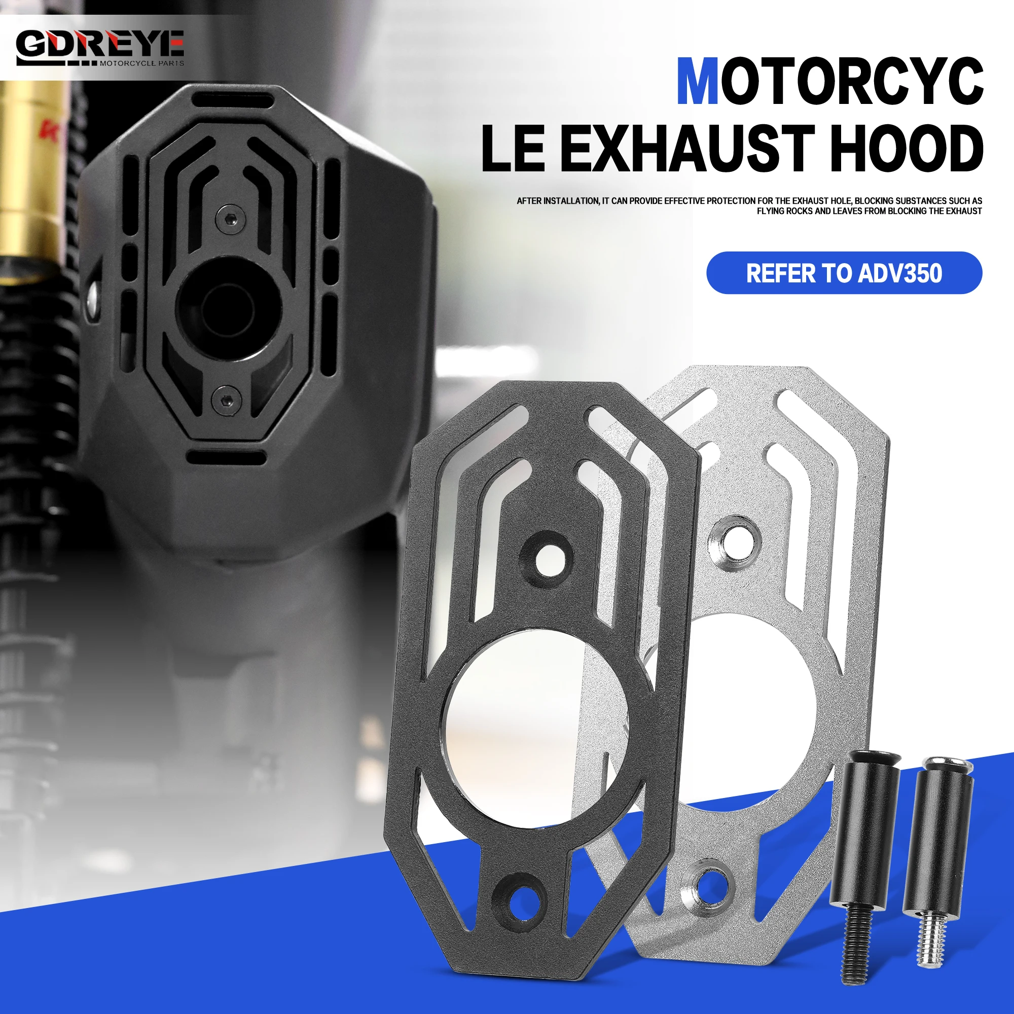 New Model For Honda ADV 350 ADV350 2021-2025 2026 Accessories Exhaust Heat Dhield Protector Guard Cover Decorative Cover ADV 350