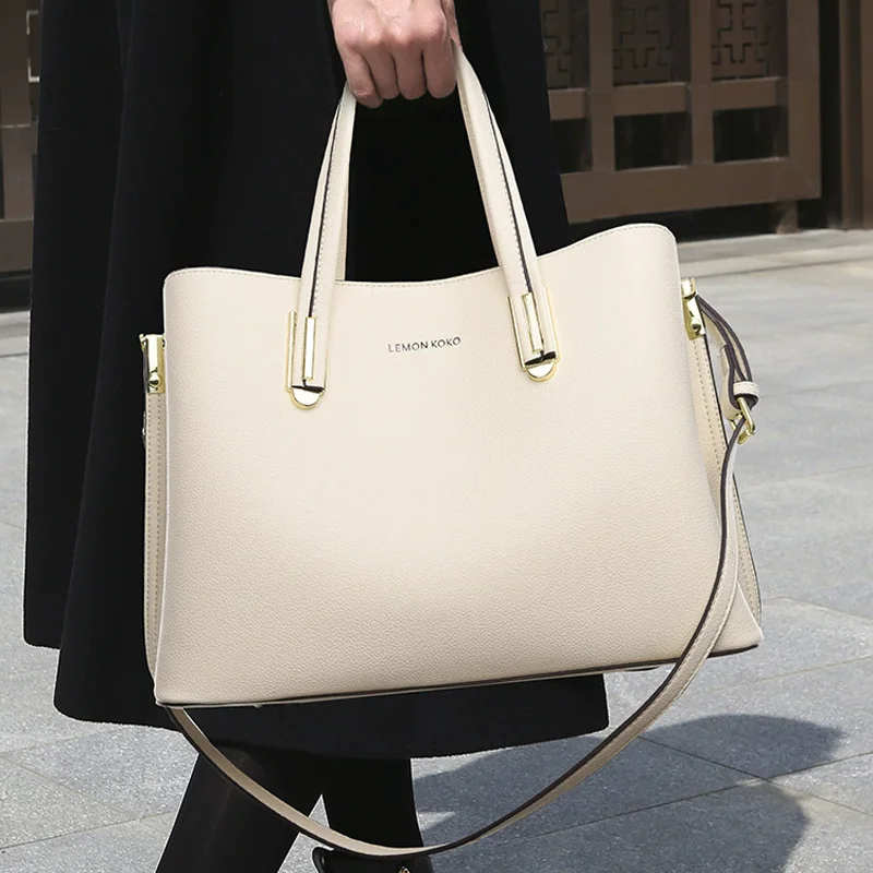 حقيبة يد ذات سعة كبيرة للنساء - حقيبة أمي بكتف واحد بتصميم جديد، حقيبة ركاب عصرية للنساء في منتصف العمر #1