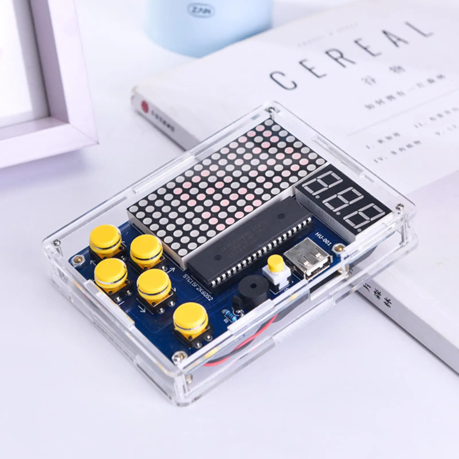 DIY Game Kit Classic Electronic Soldering Set with 4 Games Fot Kids Adults