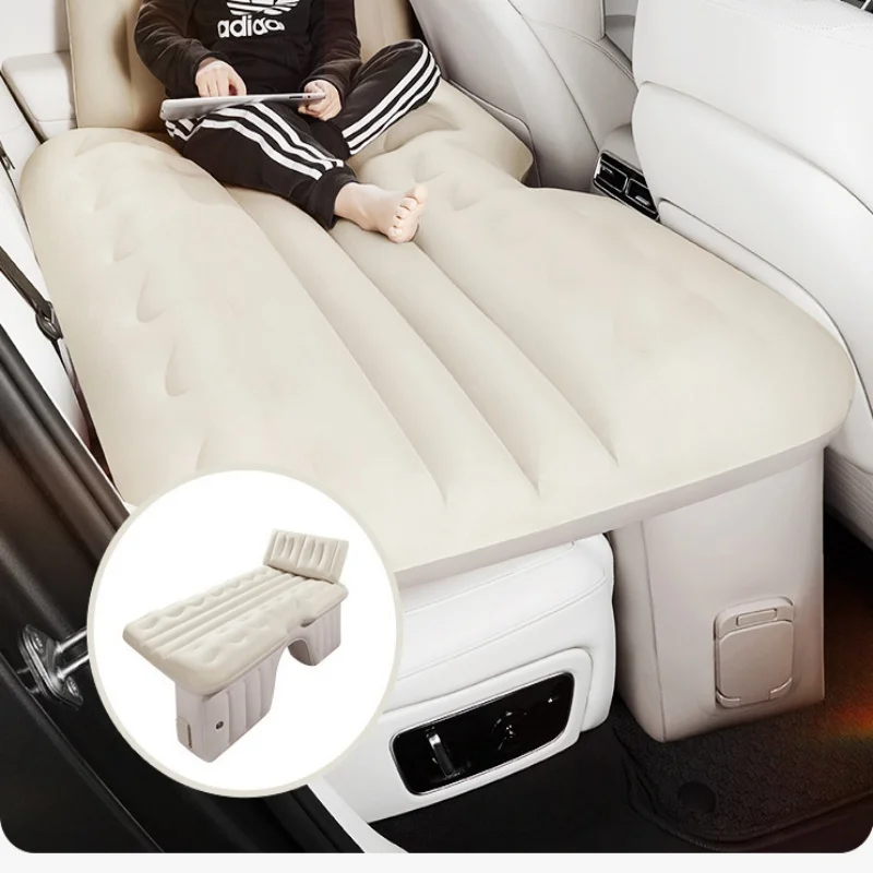 Car Inflatable Bed Trunk Leveling Pad Mattress Sleeping Pad Car Converted Bed Foldable Car Travel Bed Camping Bed - Image 4