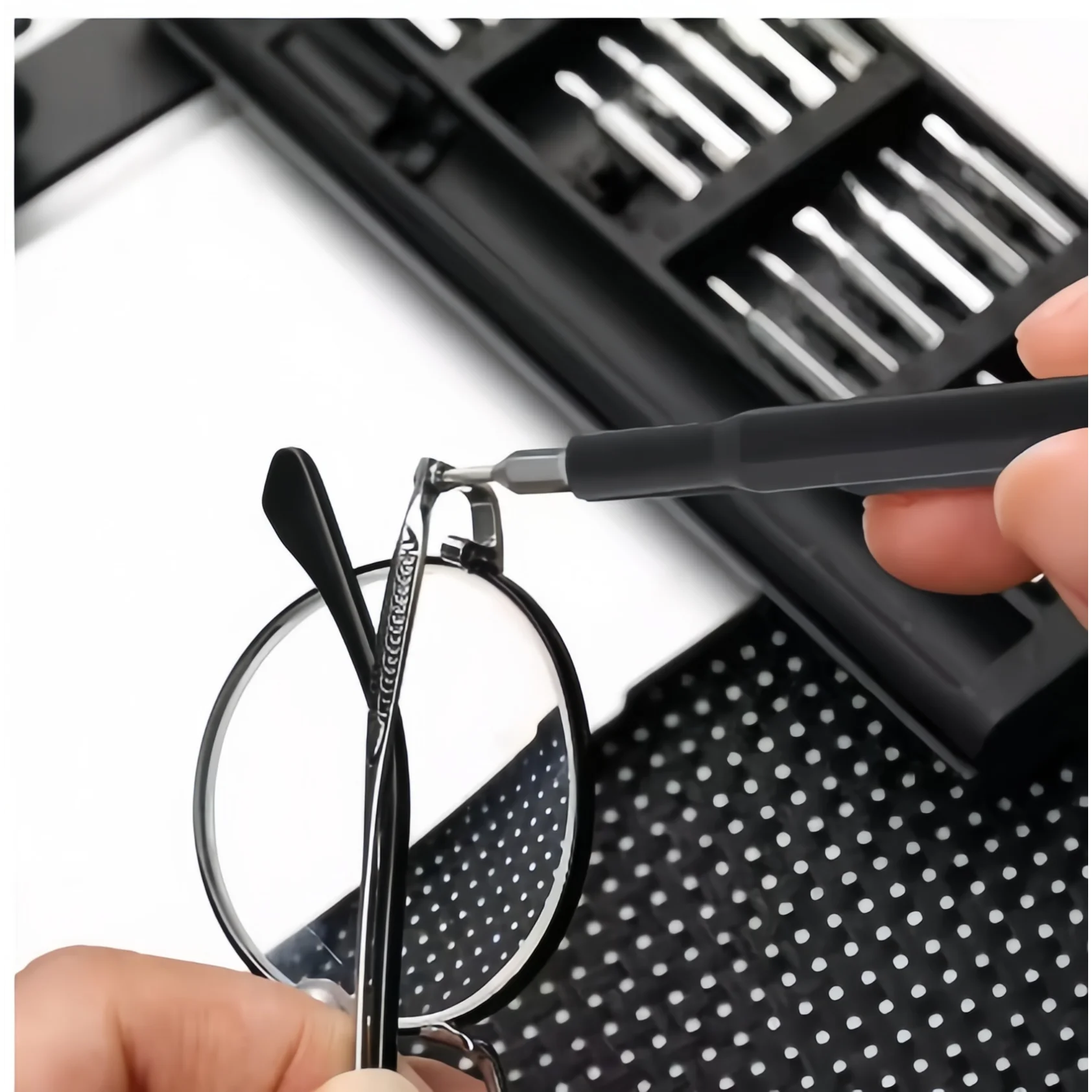24 in 1 Mini Screwdriver Set Precision Electronic Device Disassembly Maintenance Tool for Smarthone PC Watch Camera Glasses