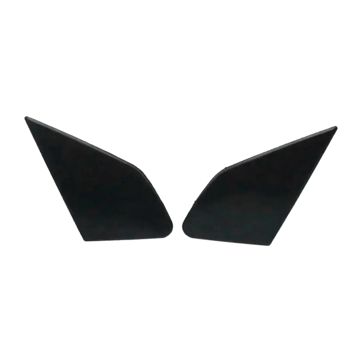 

Car Exterior Front Door Side Garnish Cover Panel Window Glass Plate Trim Cap for Honda Fit Hatchback