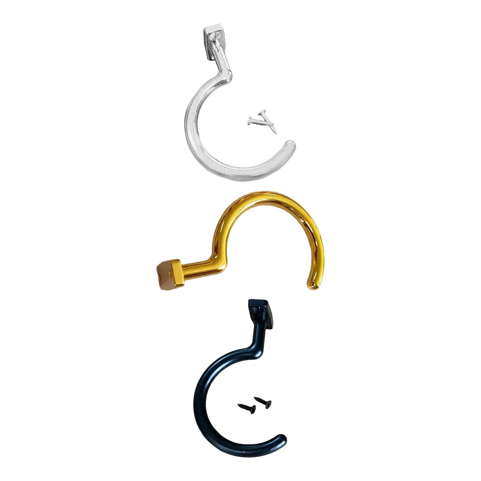 

Billiard Bridge Hook, Elegant, with Screws, Sturdy, Holder, Zinc Alloy Pool Cue Accessory Snooker Billiard Cue Hook Versatile