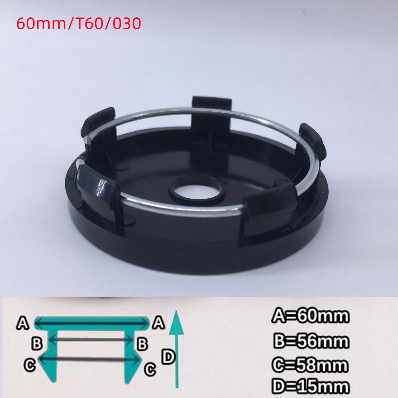 4 Stück 10 Stile Universal 49MM 50MM 56MM 60MM 65MM 68mm Auto-Radnabenkappen Ersatz-Zubehör für Radnabenabdeckungen