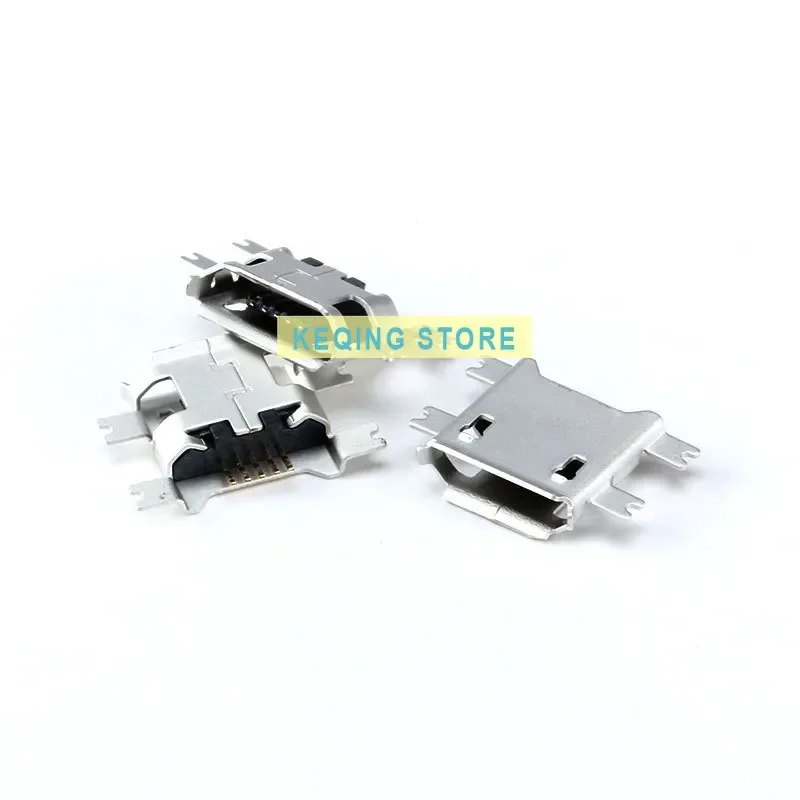 جميع لوحة حوض مايكرو 5P من النحاس 1.17 مع حافة ملفوفة مايك 5P 5 دبوس 4 دبوس USB حامل شريط لف الأم #3