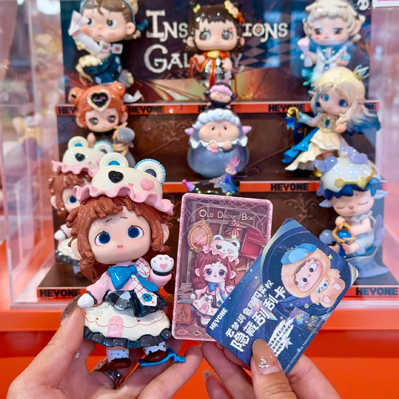 

HEYONE Inspiration Gallery Series Blind Box Trendy Figure Collectible Desktop Ornament Surprise Mystery Doll Girl birthday Gift