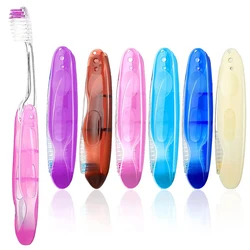 Travel Toothbrushes Folding Tooth Brush Portable Soft Soft Toothbrush Bulk for Kids Adult Camping Hiking Travel Supplies