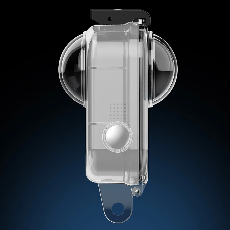 Wasserdichtes Gehäuse für GoPro Max 2-Gehäuse, Tauchschutz, Anti-Drop-Schutzhülle mit Dual-Handhalterung unter Wasser – Detail 9