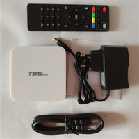 2025 T95 Mini Android Smart TV BOX 100M 2.4G WiFi RJ45 Android 10.0 OS HD 4K Set Top Box Allwinner H313 Quad Core Media Player
