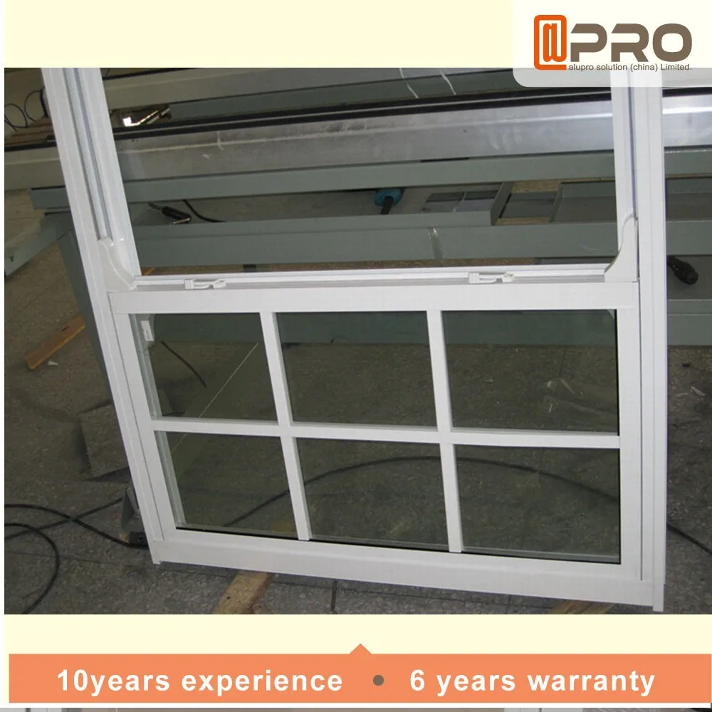 Hot Sale New Design Window Grills Style Vertical Sliding European Aluminium Sliding Window French Type Aluminium Sliding Windows