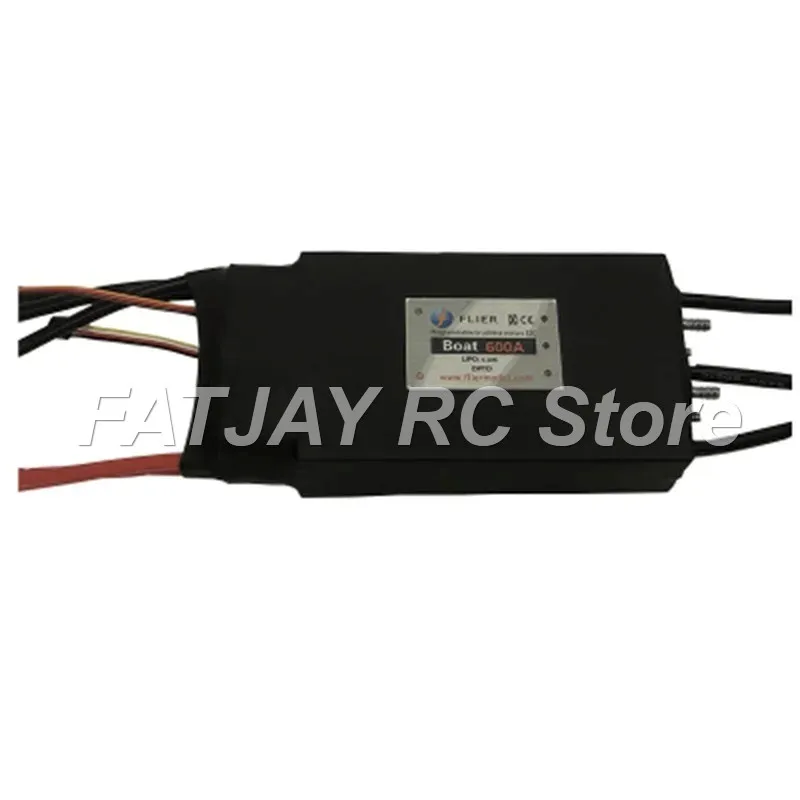 RC Boat High-power 600A 22S High-voltage High-current Brushless Water Cooling ESC FATJAY FLIER Electronic Speed Controller
