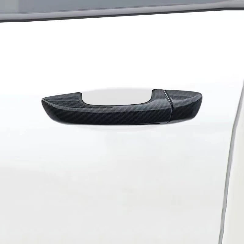 Carbon Fiber Door Handle Cover for Volkswagen VW Scirocco 3 MK3 2008~2017 Car Protective Style Accessories Ggadget Stickers Trim