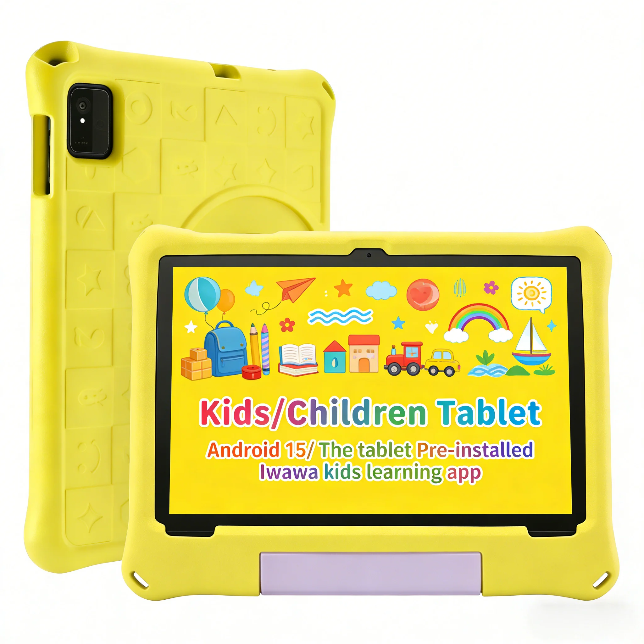

ANRY Android 15 Children Tablet 10 Inch Octa Core 8GB(4GB+4GB) RAM 64GB ROM HD IPS WiFi Bluetooth Dual Camera Global KIDS Tablet