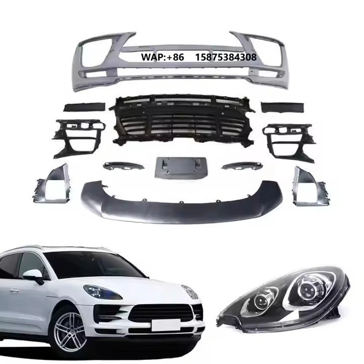 Headlight Upgrade Body Kit for 2014-2021 for Ma-can Facelift Macan Tur-bo 2018 Durable Material