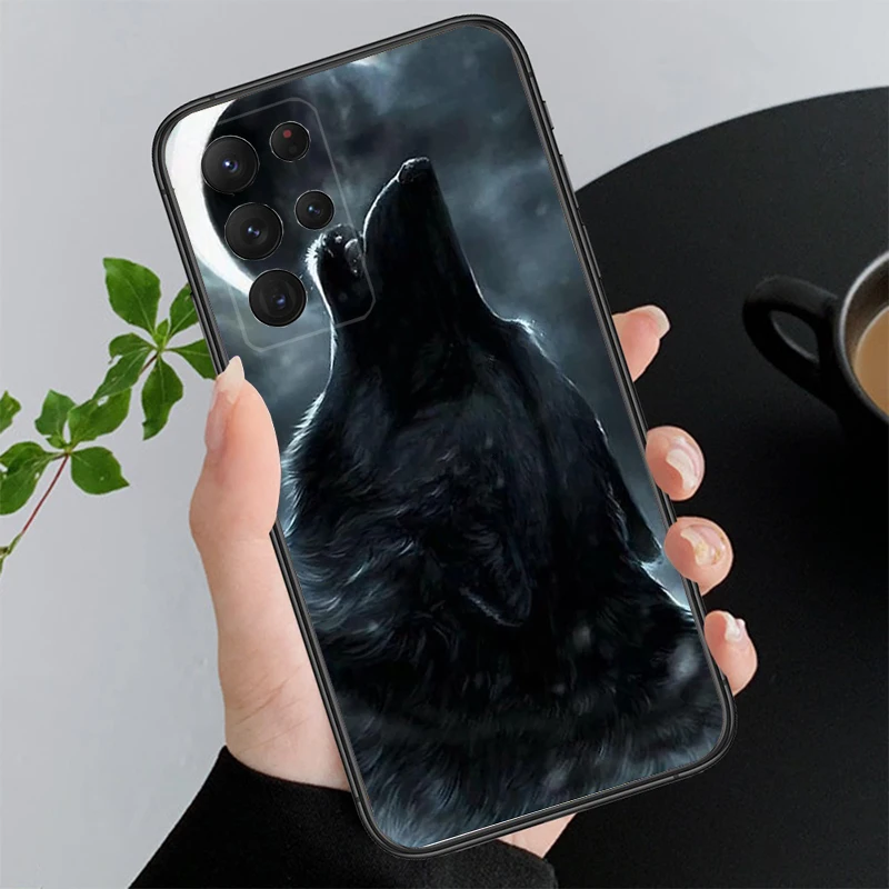 

Wolf Phone Case For Samsung A73 A13 A14 A32 A71 A33 A52 A53 A72 A51 A22 A23 A34 A54 A52 Shell