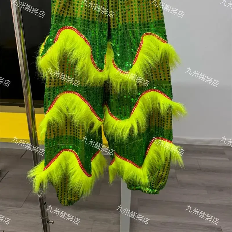 

Китайские штаны для танца льва, традиционный фестиваль, национальный народный костюм кунг-фу, брюки для детского сада, брюки для культурных выступлений