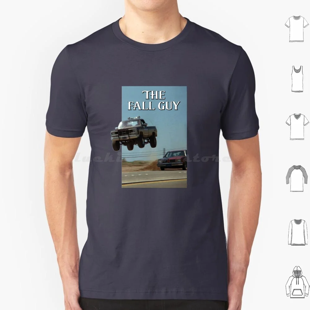 Guy T Shirt Cotton Men Women DIY Print Guy Colt Seavers Lee Majors Unknown Stuntman Tv Series 80s Truck