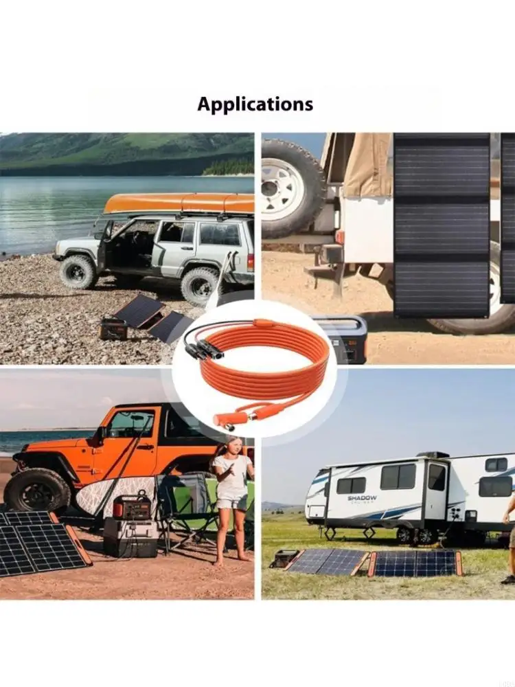  Universal Solars Energy Connectors 14AWG Wire Protecting 2m/300cm Selection