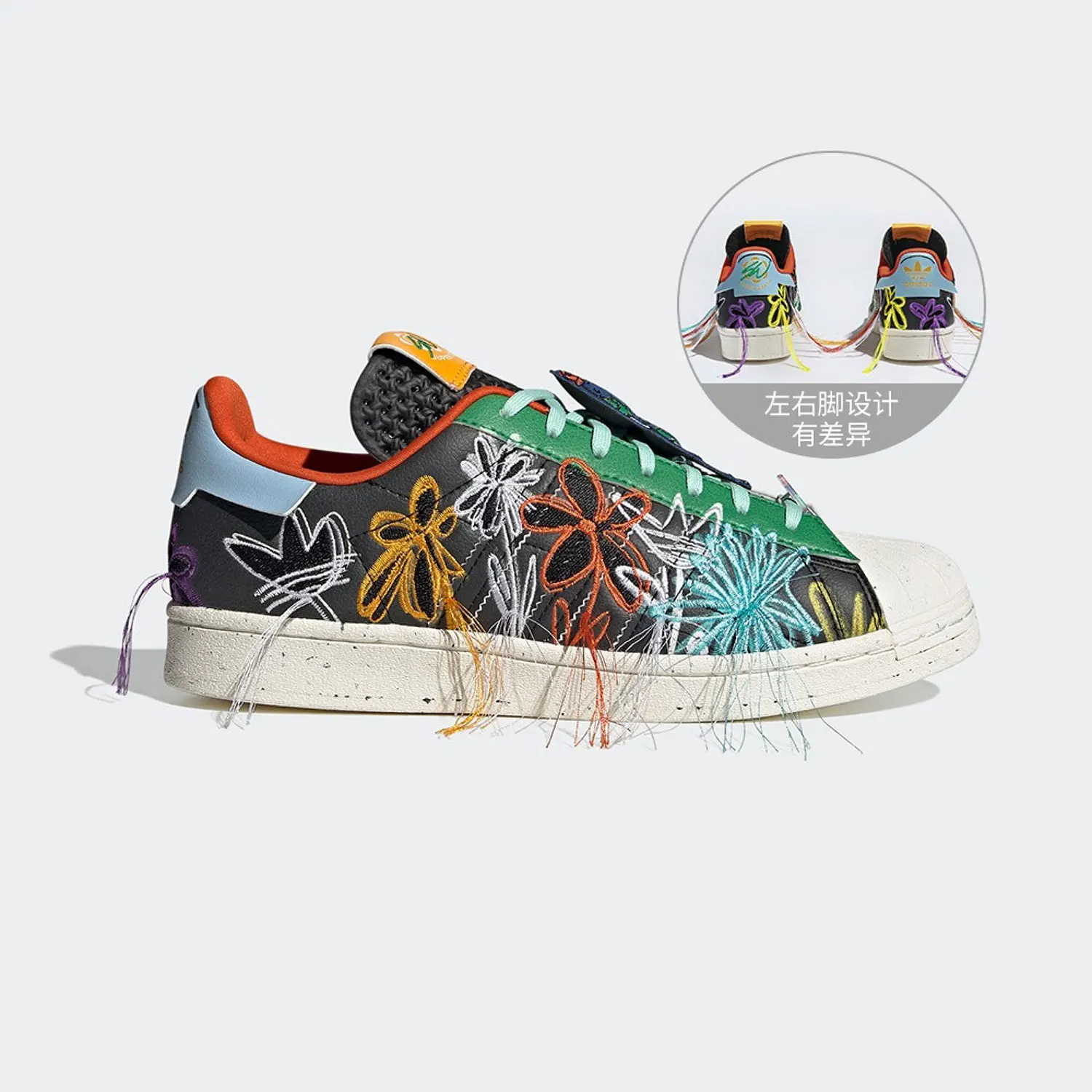 Adidas genuine clover SUPEREARTH SW co branded men's and women's board shoes GX3823