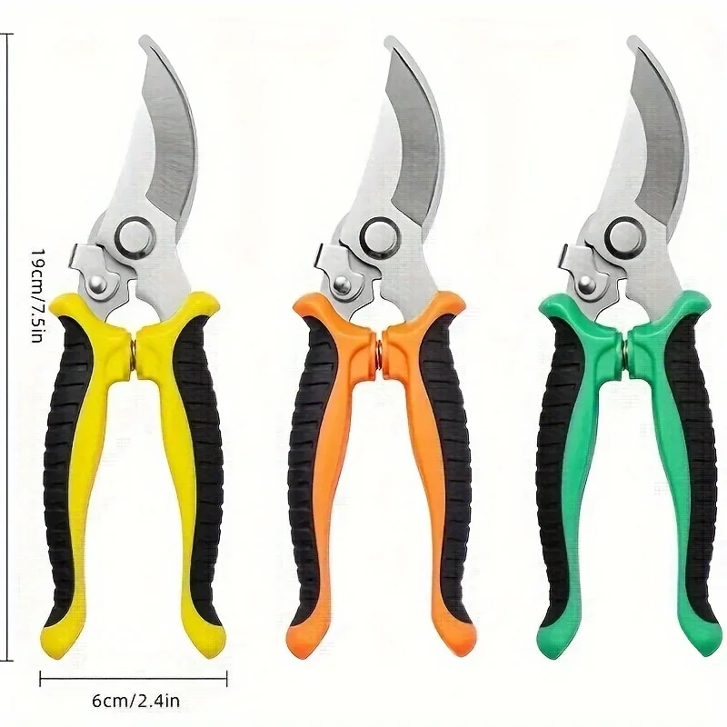 Garden scissors, special scissors for cutting branches, pruning scissors, garden fruit tree pruning scissors, household scissors