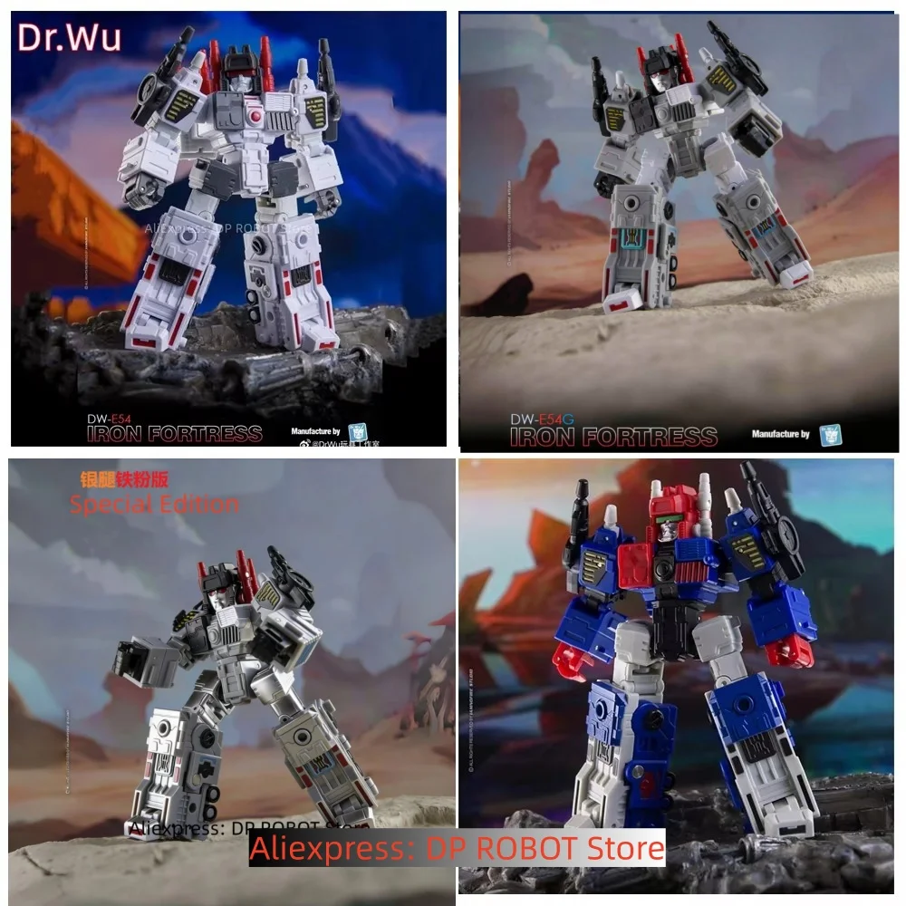 IN STOCK] Transformation Dr.Wu DW-E54 DWE54 DW-E54B DW-E54G IRON