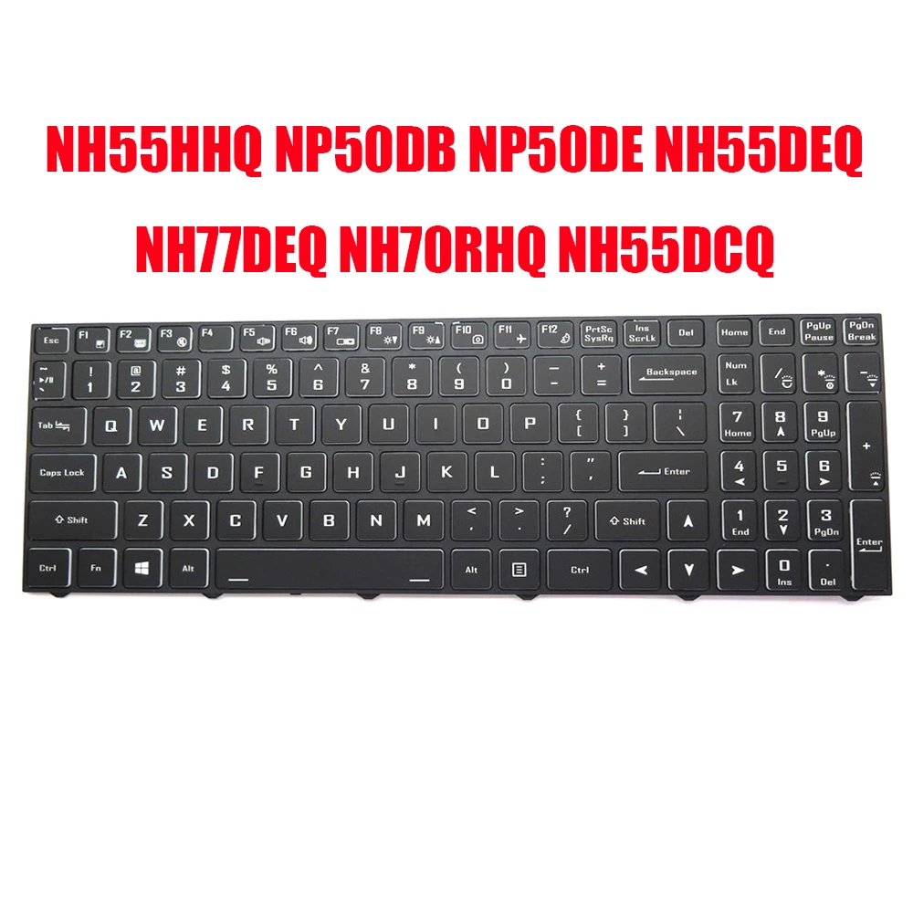 

US Keyboard For Dream Machines G1650 NH55HHQ G1650TI NP50DB NP50DE NH55DEQ NH77DEQ G1660Ti NH70RHQ NH55DCQ Without Backlit New