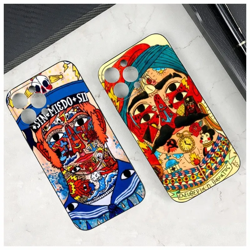 Funda de teléfono de arte Ricardo Cavolo para Iphone 15, 14, 12, 11, 13 Pro Max, XR, 7, 8, 14, 15 Plus, fundas suaves para teléfono