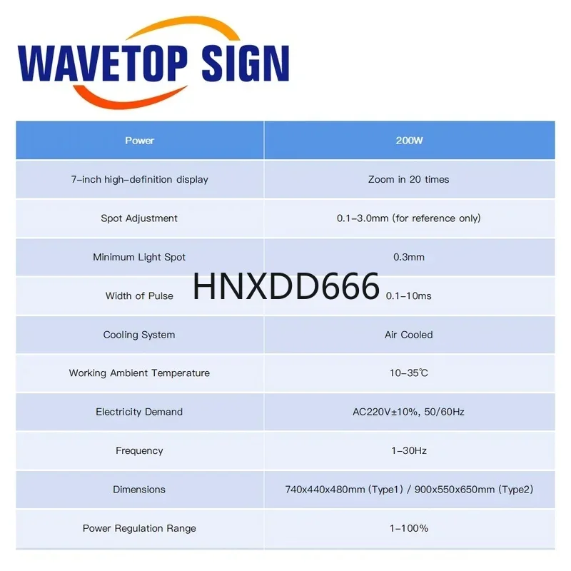 Integrated 200W Jewelry Laser Welding Machine, Air Cooled YAG 220V