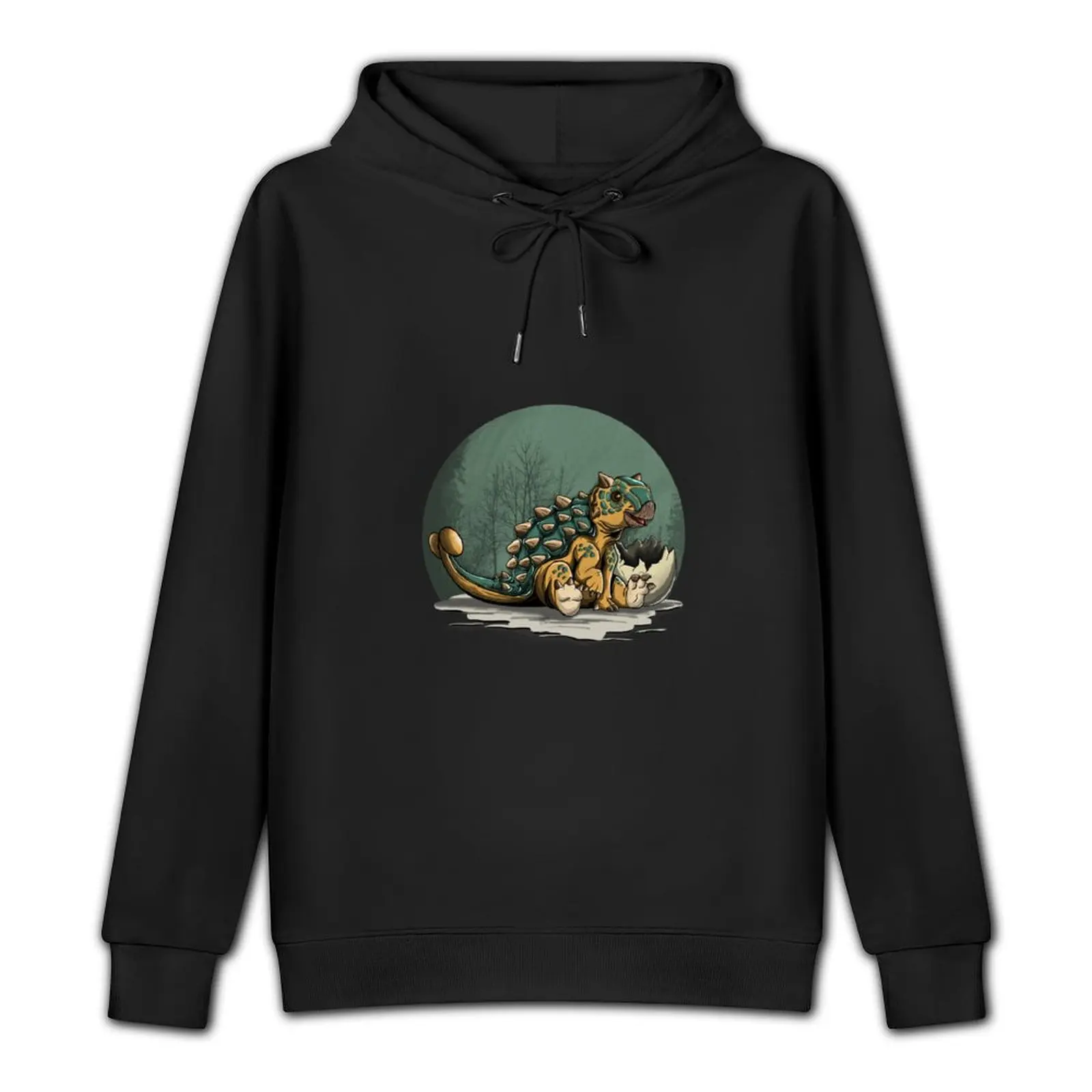 BABY ANKYLOSAURUS Pullover Hoodie winter clothes autumn men clothes men's hoodie sweatshirt