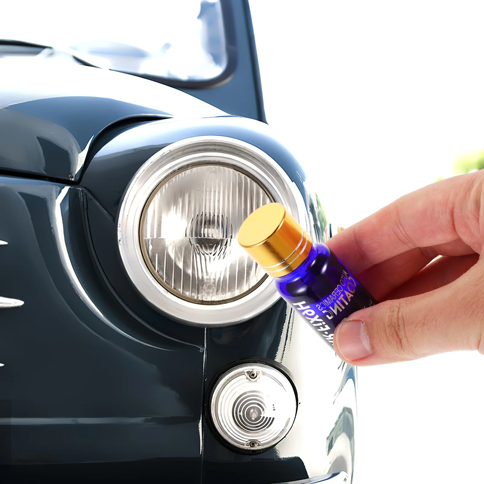

Car Restoration Auto Repair Kit High Efficiency Scratch Remover Fluid Lens Polish Cleaner Enhanced Brightness Easy Diy