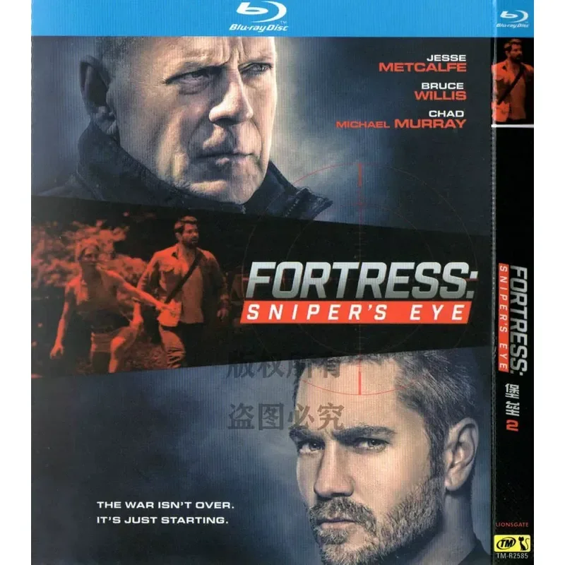 

Blu-ray American Action Movie Fortress 2 High Definition 1080P 1BD Disc Non-DVD Disc