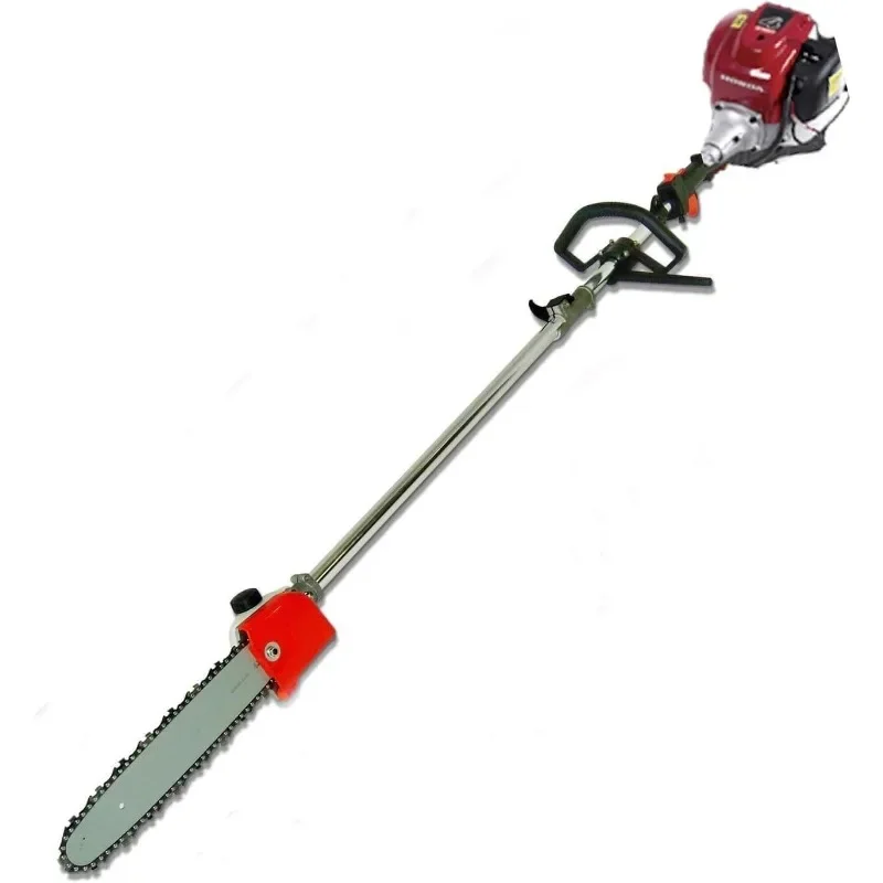 GX35 Боковое крепление, 4 хода, 5 в 1, газовый станок для резки травы, роторные ножницы для сорняков, косилка, многофункциональные садовые электроинструменты