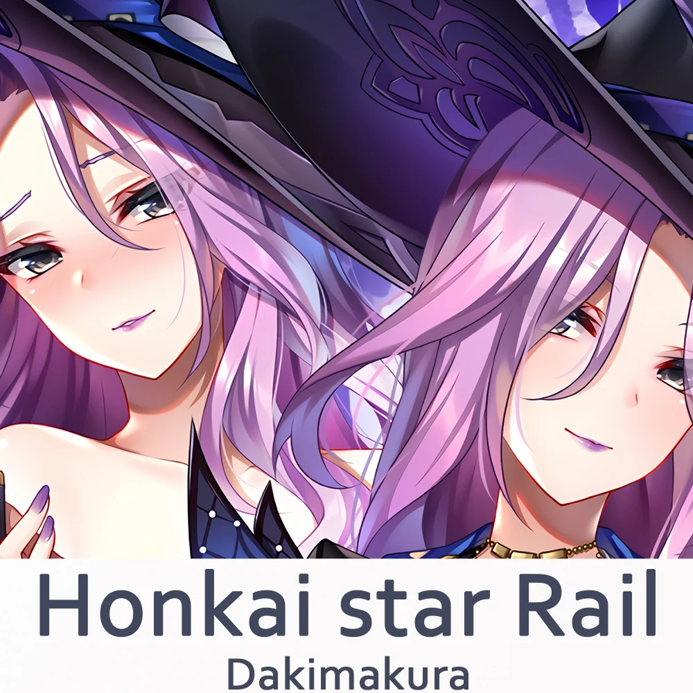 

Honkai star Rail Jade Dakimakura 2-сторонняя подушка для обнимания тела Чехол аниме Подушка Наволочка