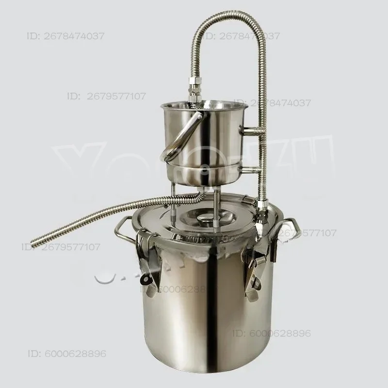 50L Popular Household Essential Oil Pure Dew Extraction Machine Distillation Production Refining Wine Brewing Steamed Wine Equ