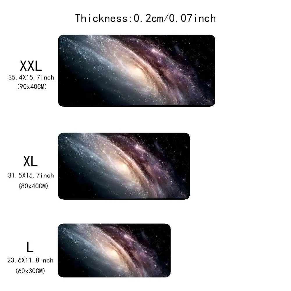 

Mouse Pad Large Gaming Mouse Pad Keyboard Gamer Rubber Anti-wrinkle Non-slip Bottom Desk Mat