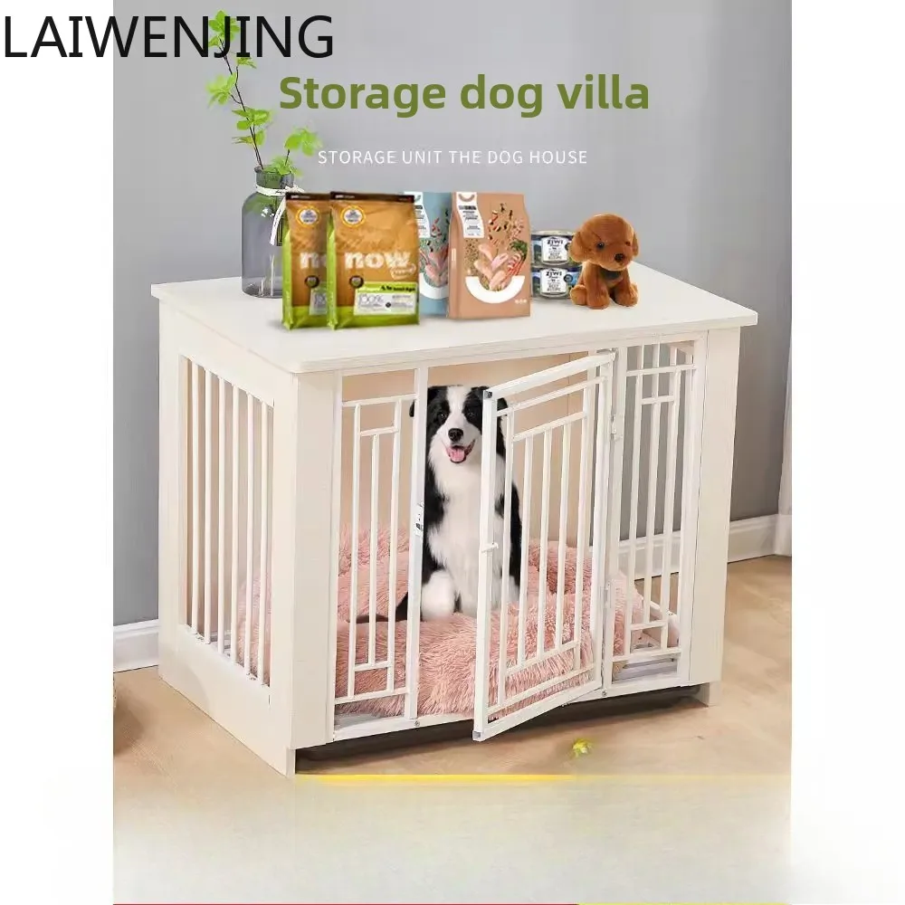 

SGF Solid Wood Dog Cage Indoor Dog House Wooden House with Toilet