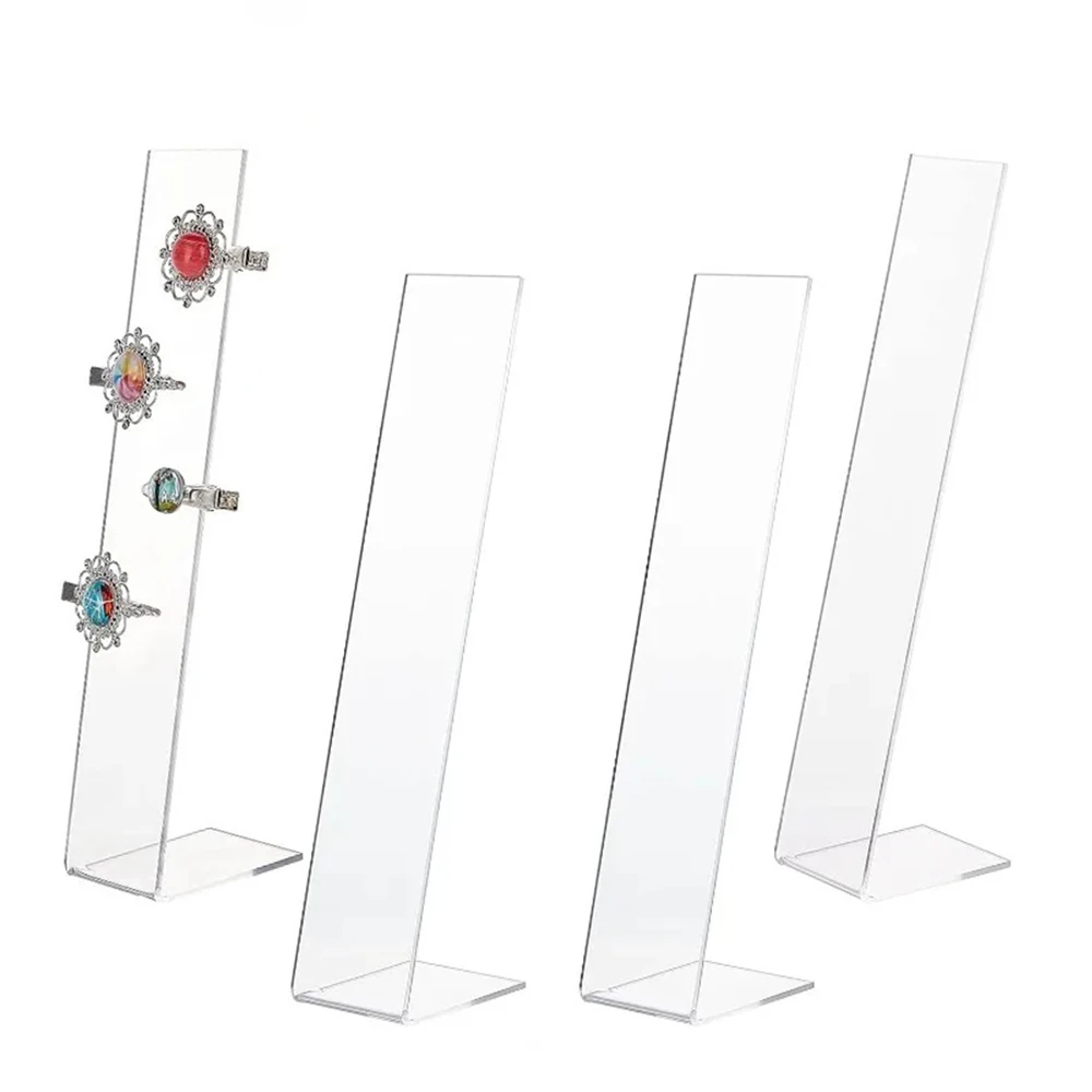 

Multi-layer Hair Clip Display Stand Plastic Transparent Jewelry Organizer Storage of Jewelry Display Holder Rack Gift Decoration
