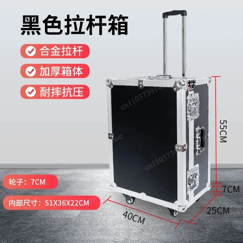 Customized Aluminum Alloy Aviation Trolley Tool Instrument Equipment Exhibition